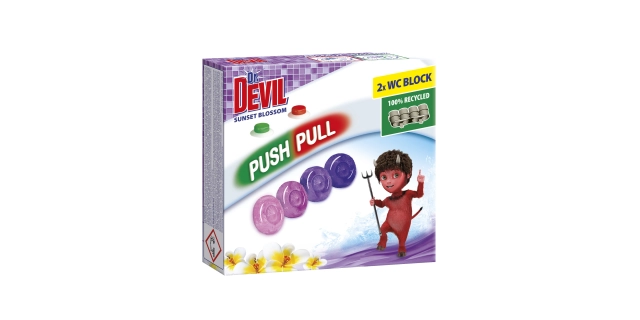 Dr. DEVIL WC PUSH PULL GEL 2x20 g Sunset Blossom                                                                                                                                                                                                          